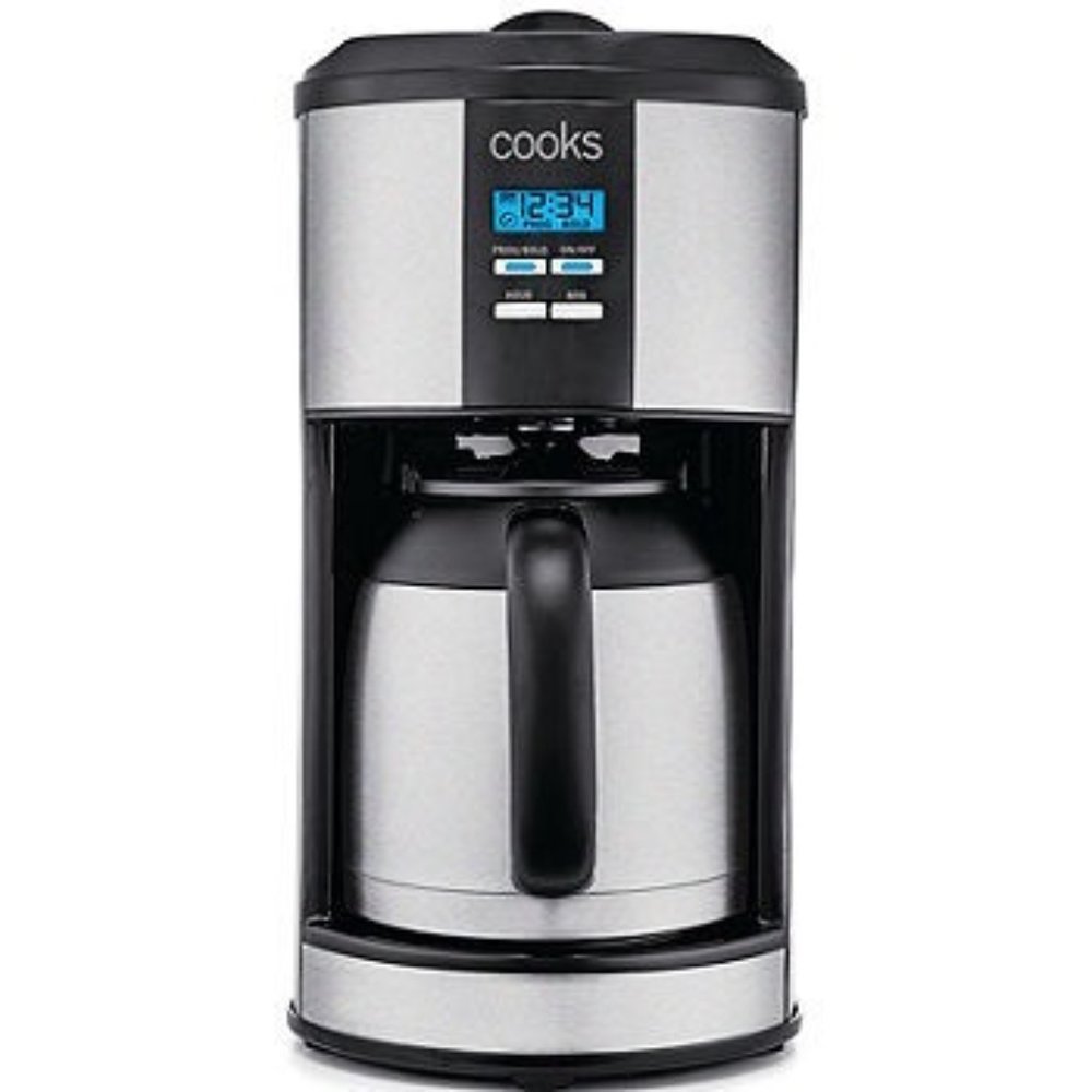 Prgrammable 10 cup Stainless Steal Coffee Pop